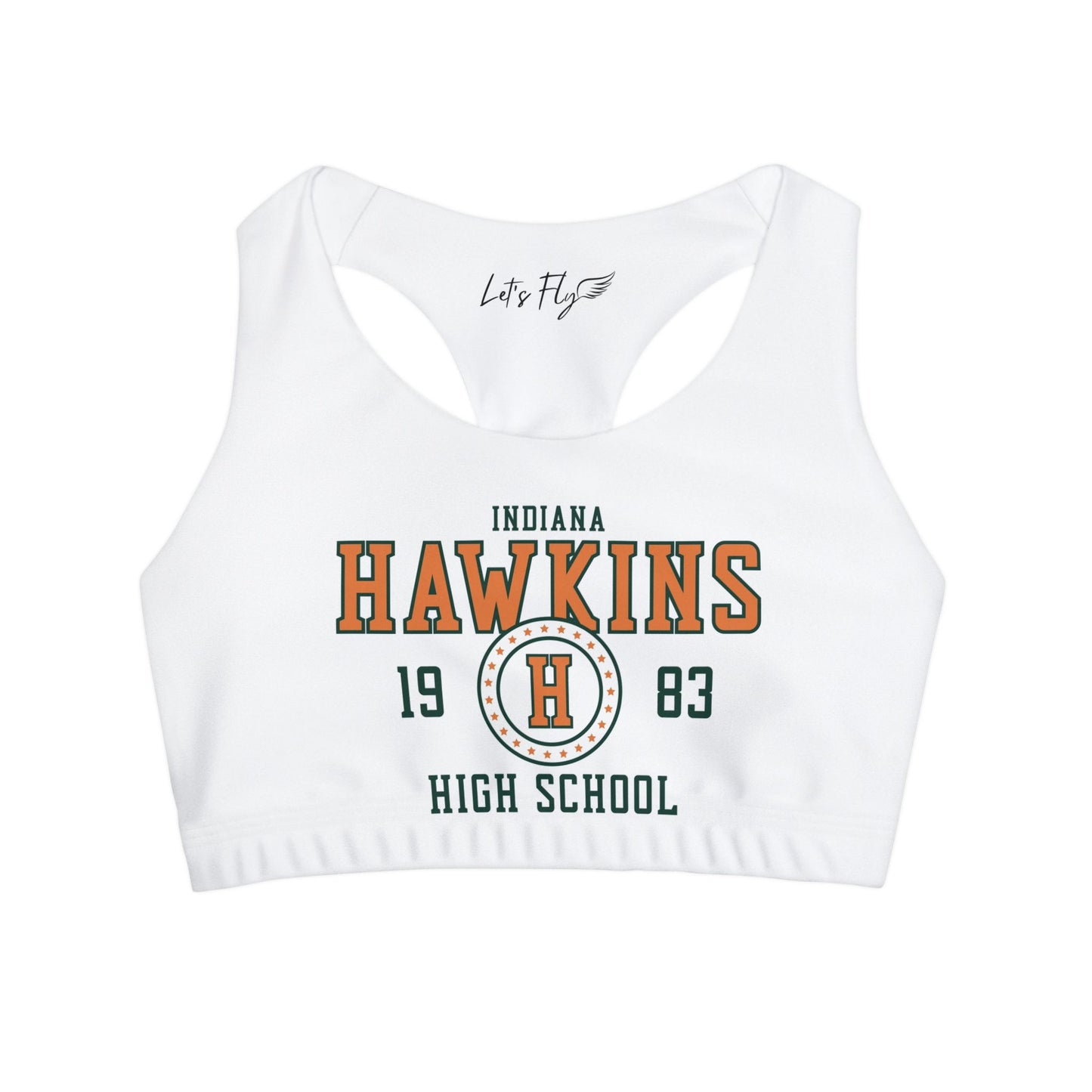 Stranger Things Hawkins High! Girls' Swimsuit Crop Top