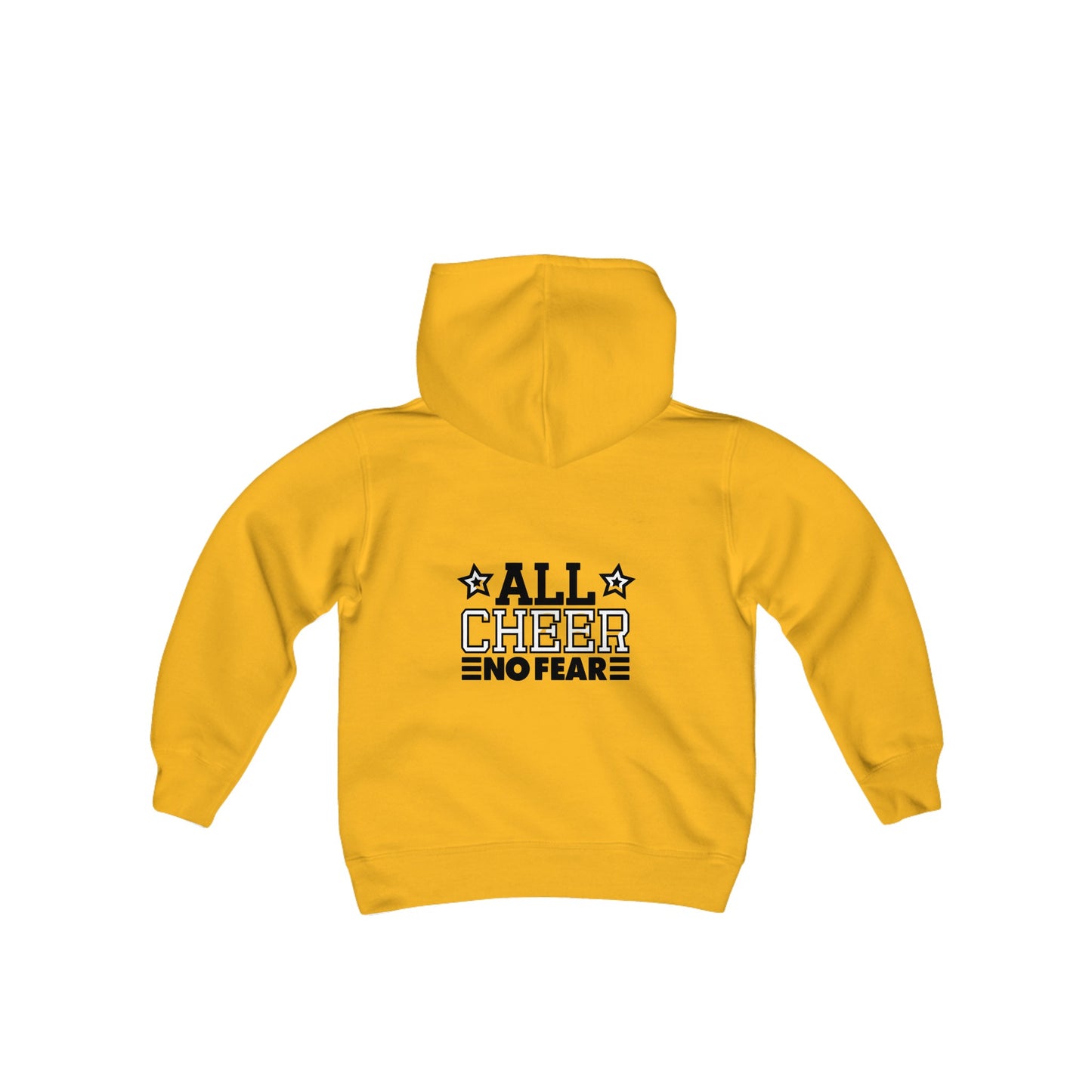 All Cheer No Fear! Youth Heavy Blend Hooded Sweatshirt