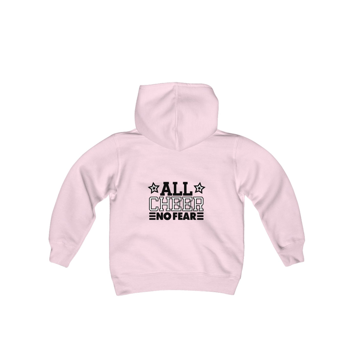 All Cheer No Fear! Youth Heavy Blend Hooded Sweatshirt