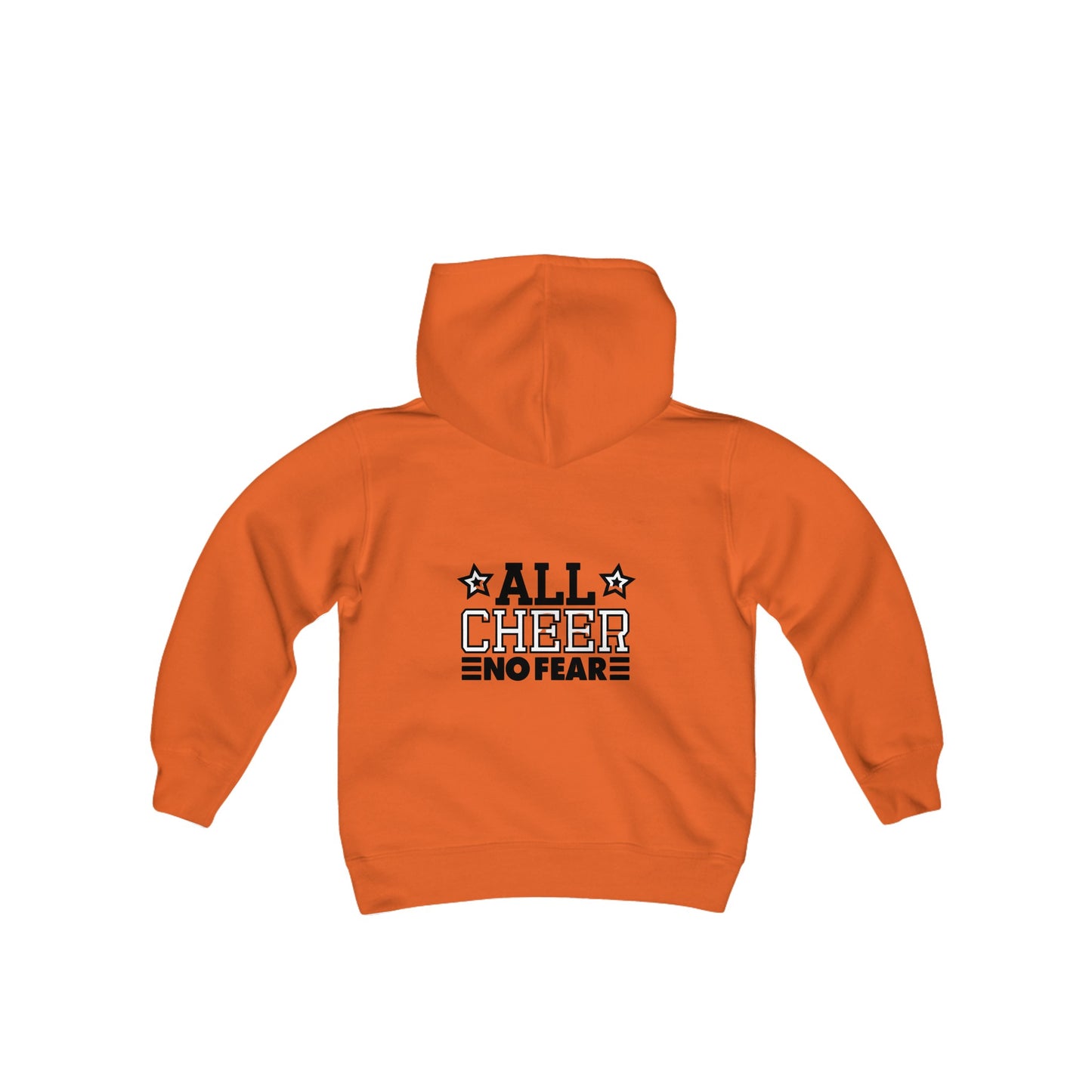 All Cheer No Fear! Youth Heavy Blend Hooded Sweatshirt