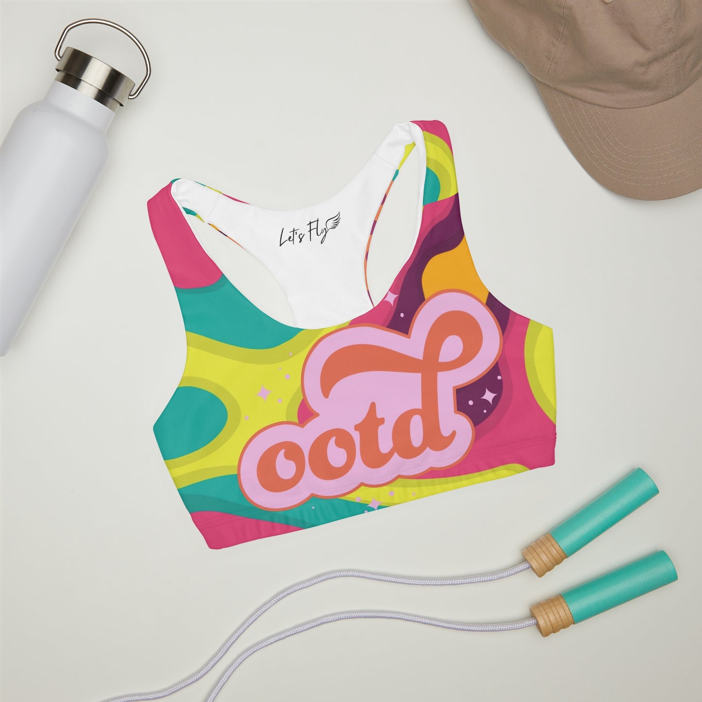 OOTD! Girls' Double Lined Seamless Sports Bra