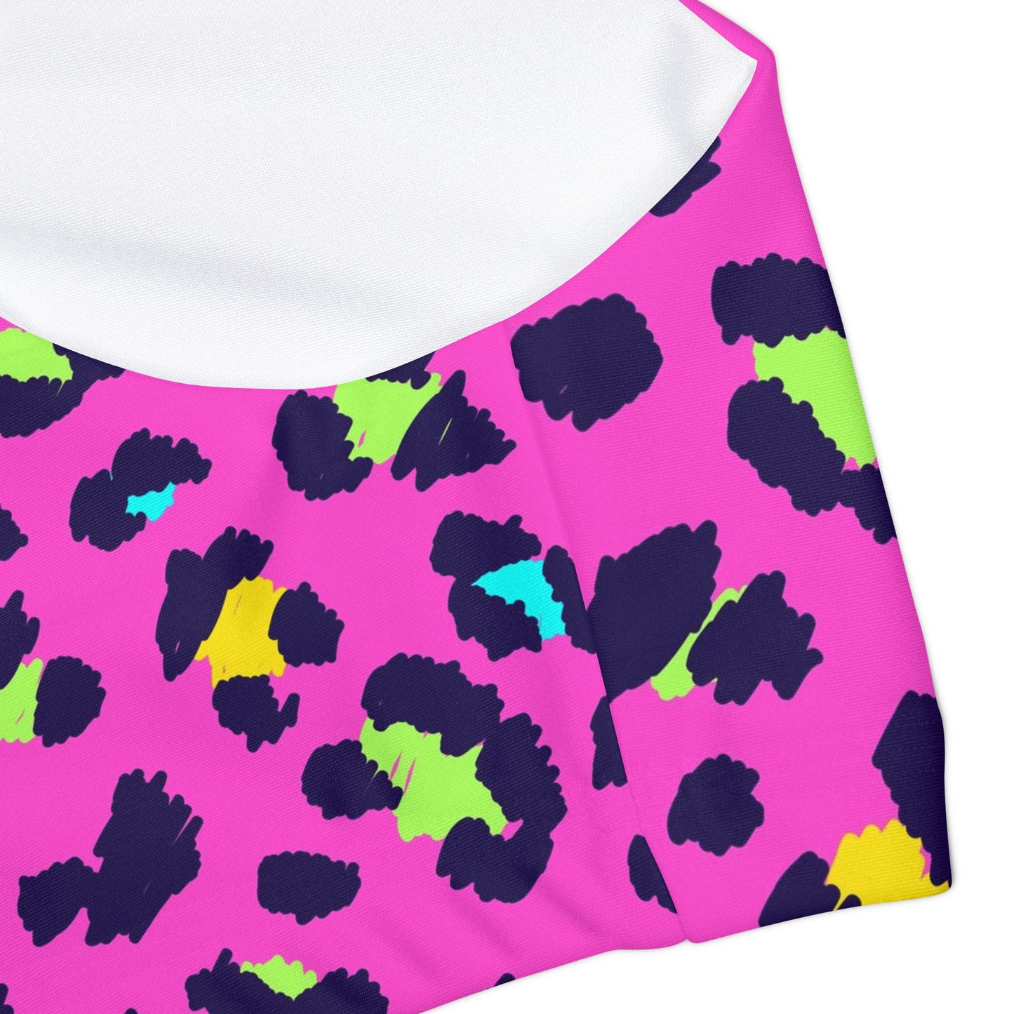 Neon Leopard! Girls' Crop Top