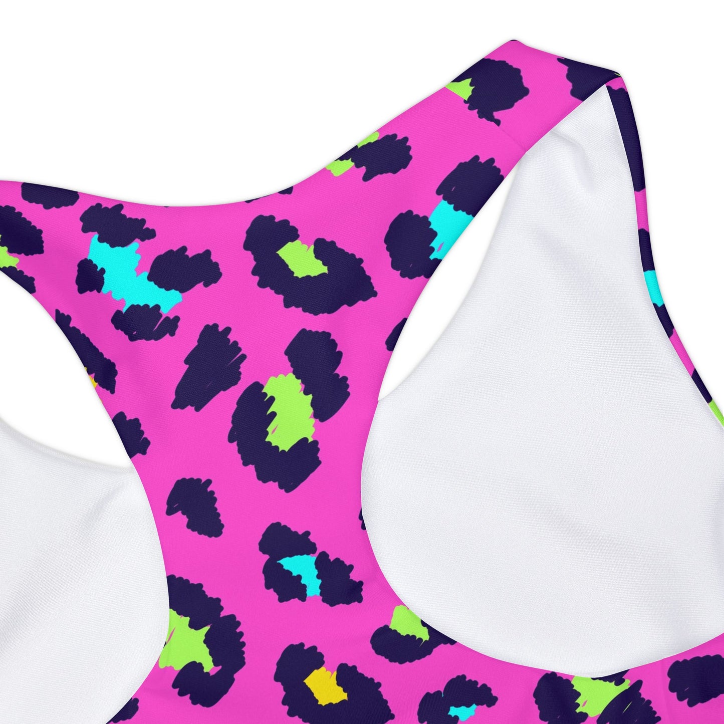 Neon Leopard! Girls' Crop Top