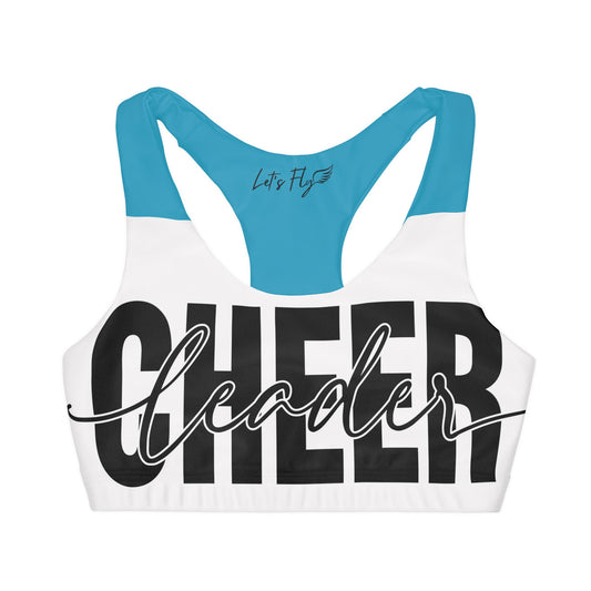 CheerLeader! Girls' Double Lined Seamless Sports Bra