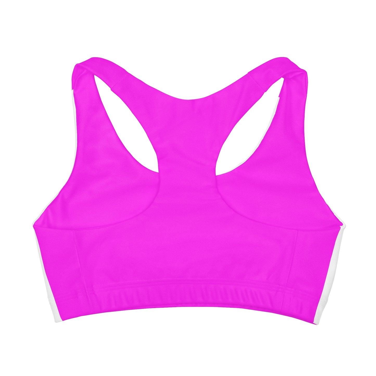 Competition Mode On! Girls' Double Lined Seamless Sports Bra